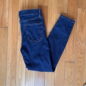 NWT mango high waisted dark wash skinny jeans